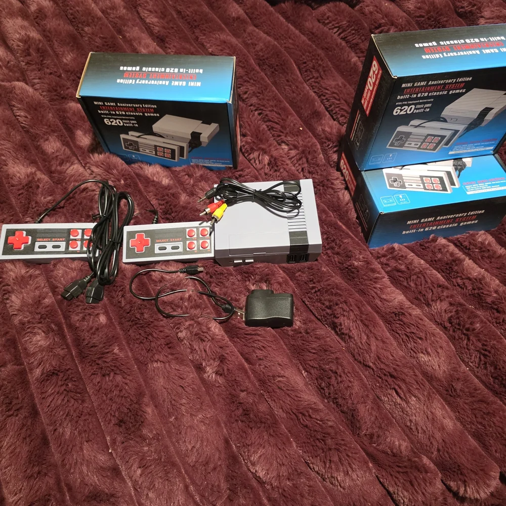 Mini Game Anniversary Edition Entertainment System - Black and Gray